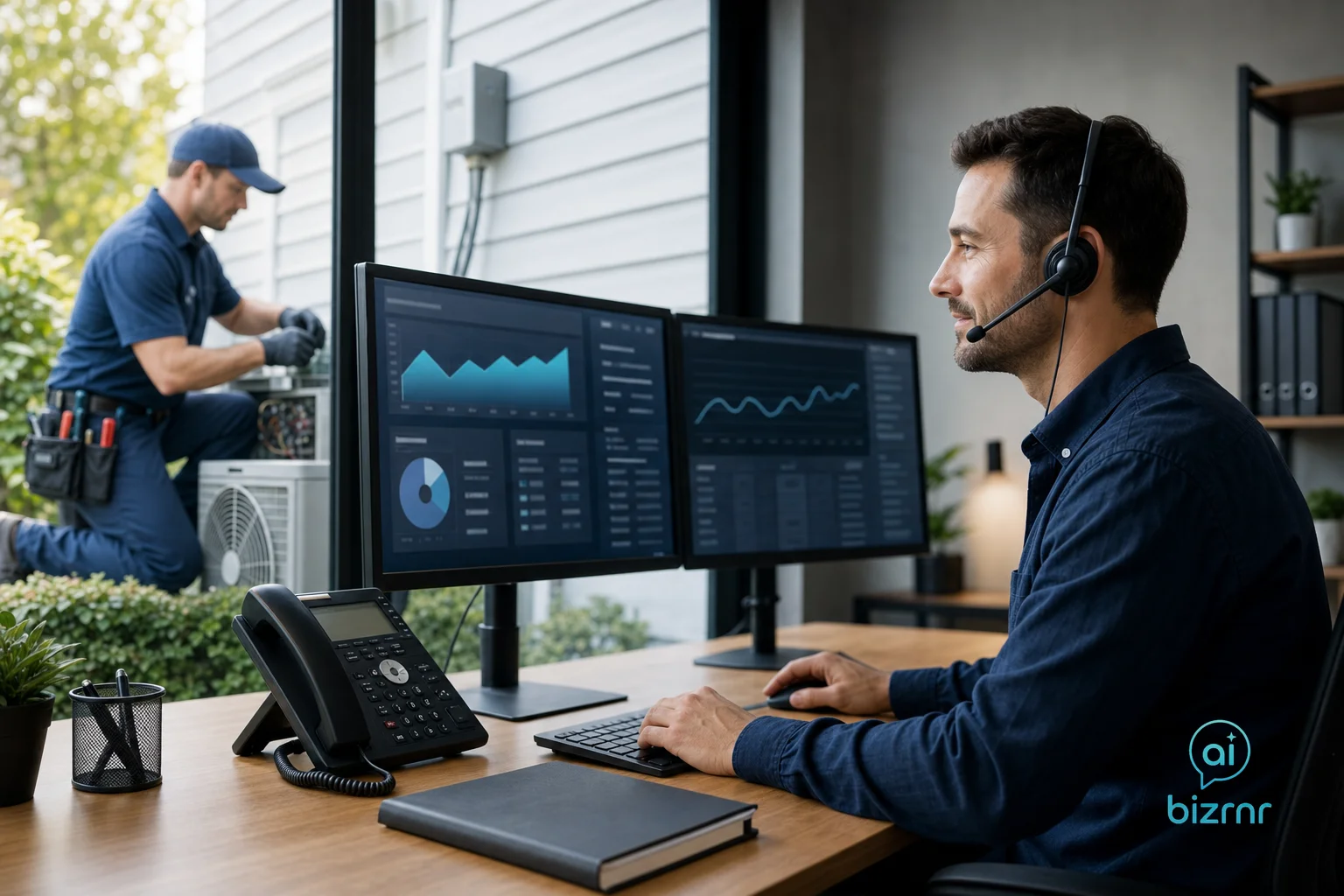 BizRnR AI Receptionist – HVAC an HVAC Company Captured $200K With AI Phone Answering | Business Voice Automation