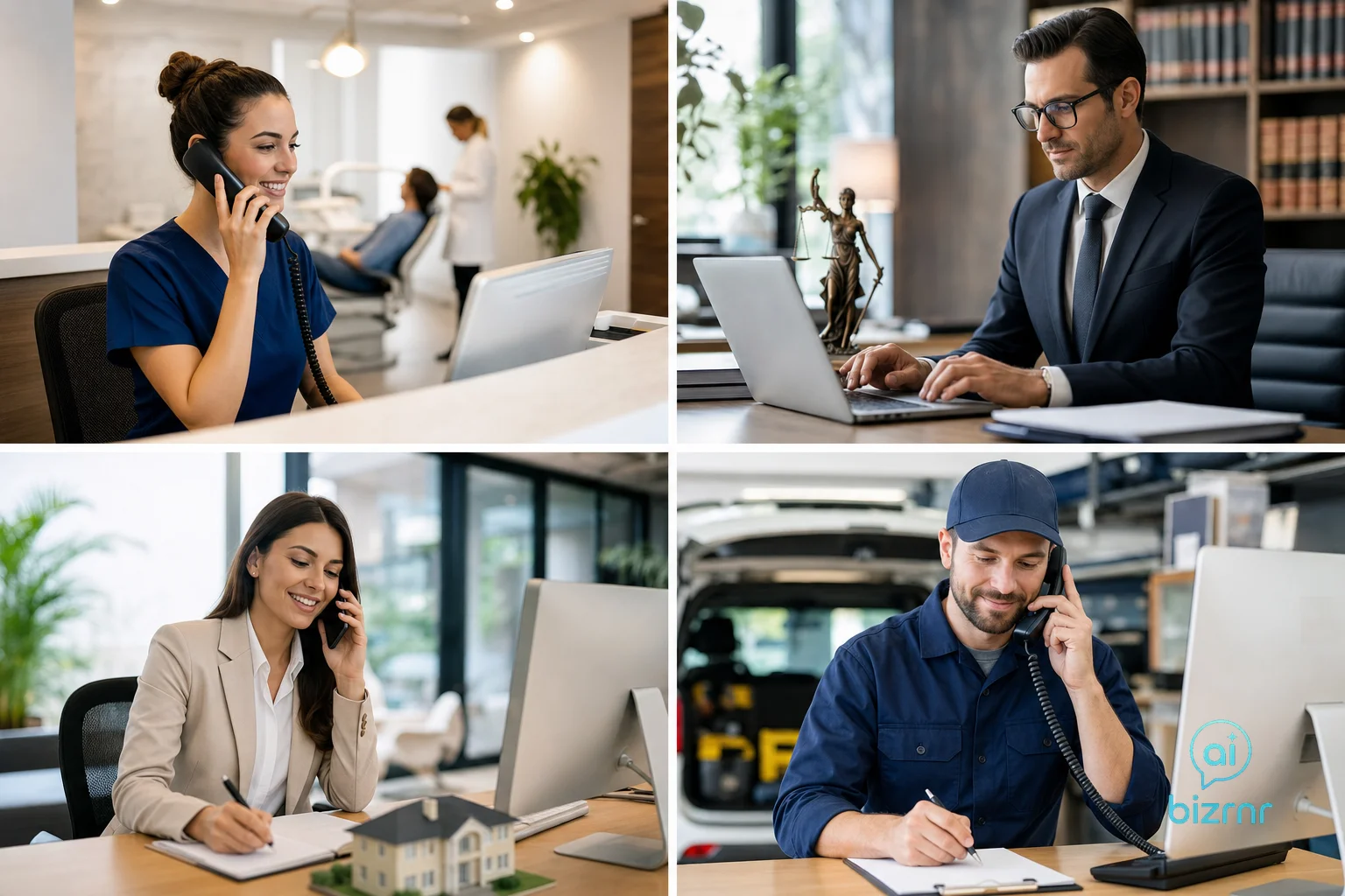 BizRnR AI Receptionist – Dental & Legal & Real Estate & HVAC AI Receptionist vs. Virtual Receptionist: Which Is Right for You? | Business Voice Automation