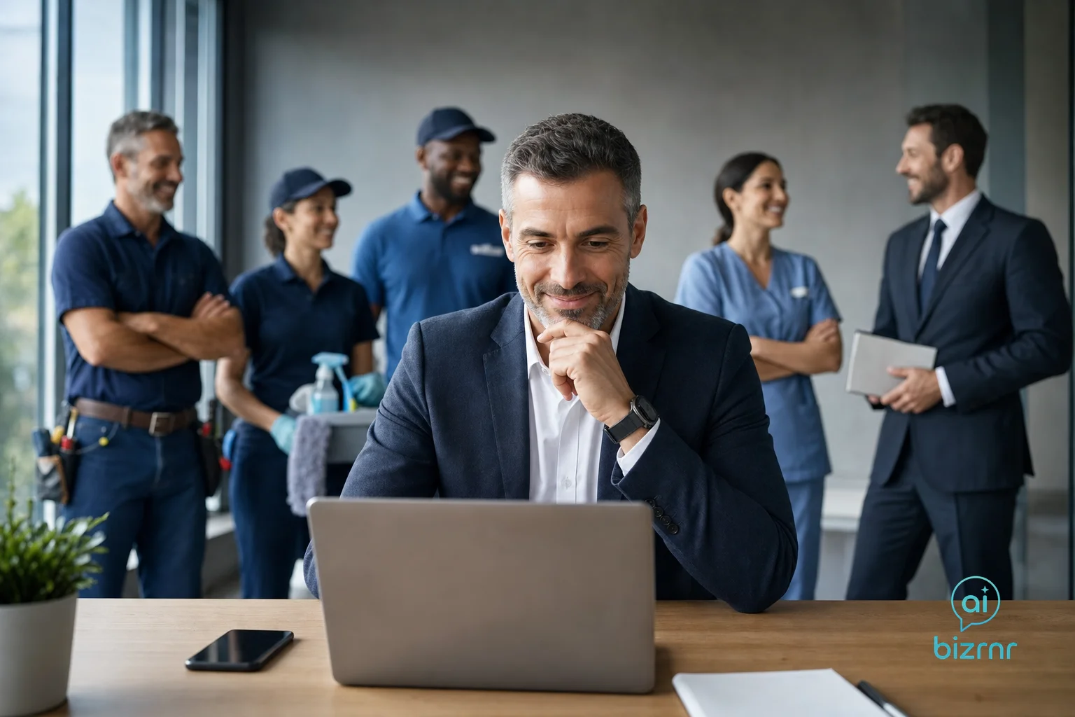 BizRnR AI Receptionist – HVAC & Plumbing & Dental & Legal & Roofing & Cleaning Missed Call Revenue Calculator for Small Businesses | Business Voice Automation
